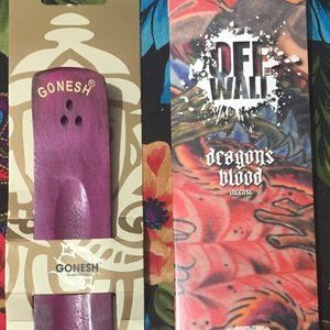 NEW INCENSE GIFT SET DRAGON'S BLOOD PURPLE STAND